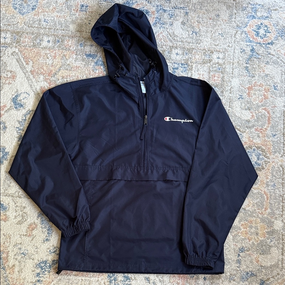 Champion Dark Blue Hooded Jacket